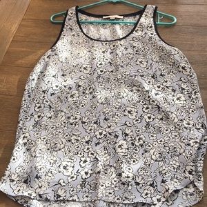 Loft floral blouse
